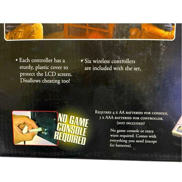 Excalibur World Series of Poker Texas Hold 'Em Poker Plug & Play TV Game - Picture 8 of 9